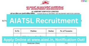 AIATSL Recruitment
