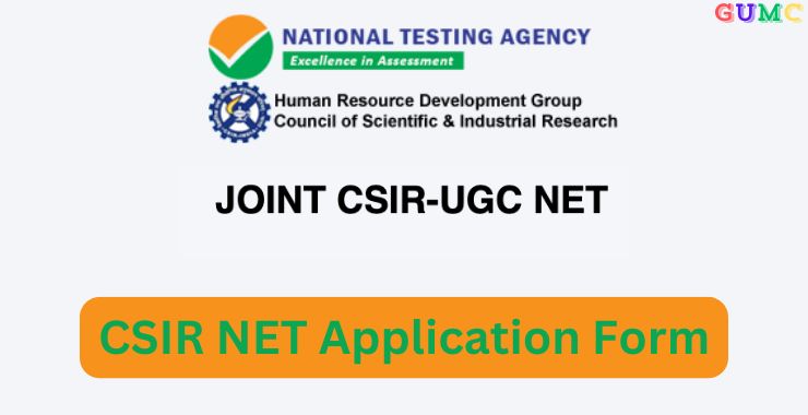 CSIR NET Application Form