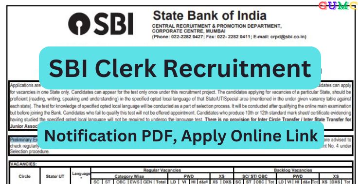 SBI Clerk Recruitment