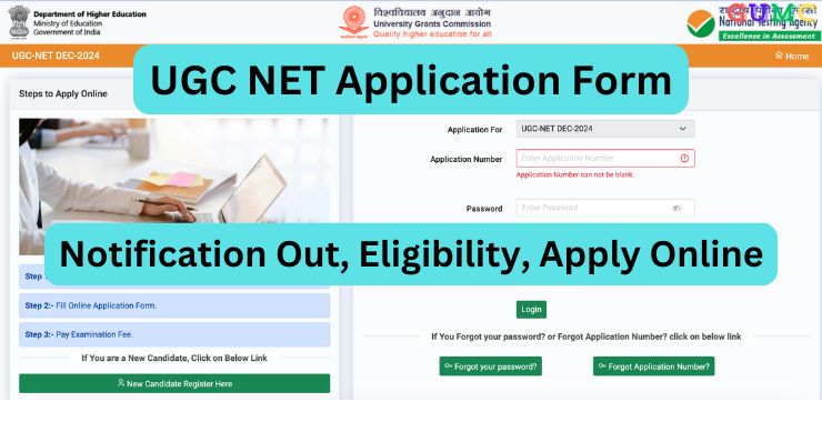 UGC NET Application Form