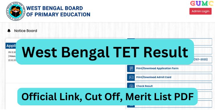 West Bengal TET Result